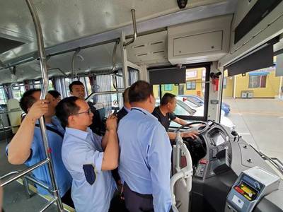 一分公司開展576路新能源公交車培訓